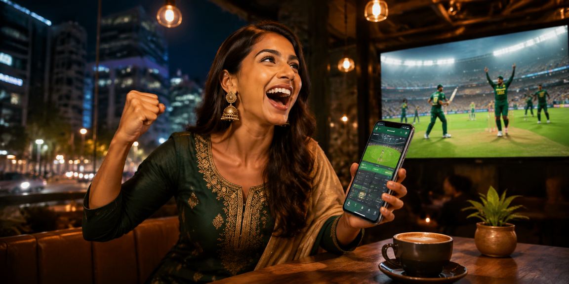 ঢাকায় jackpot প্ল্যাটফর্মে ক্রিকেট বেটিং কৌশল অনুসরণ করছেন একজন বেটার